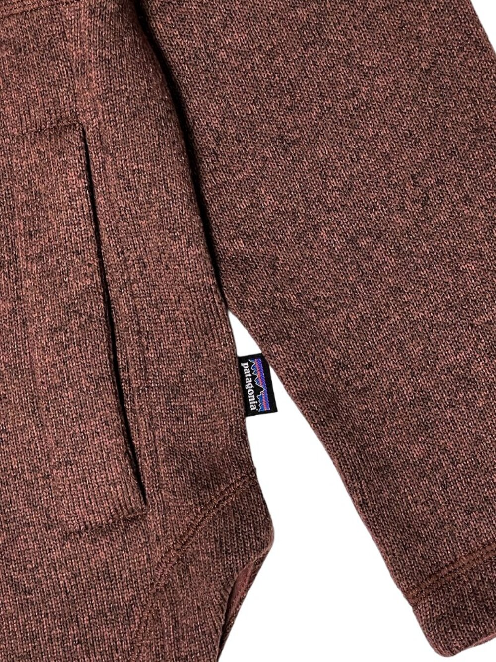 Patagonia Better Sweater Oversized Fleece Pullover Dulse Mauve NWT M/L - Picture 5 of 10